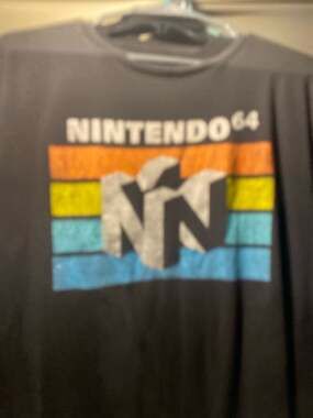Official Nintendo 64 Retro Striped Logo Graphic T-Shirt Men's 2XL
